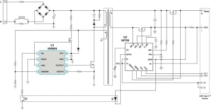 iW9809 Typical Applications Diagram