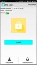 Smart Lock App Interface