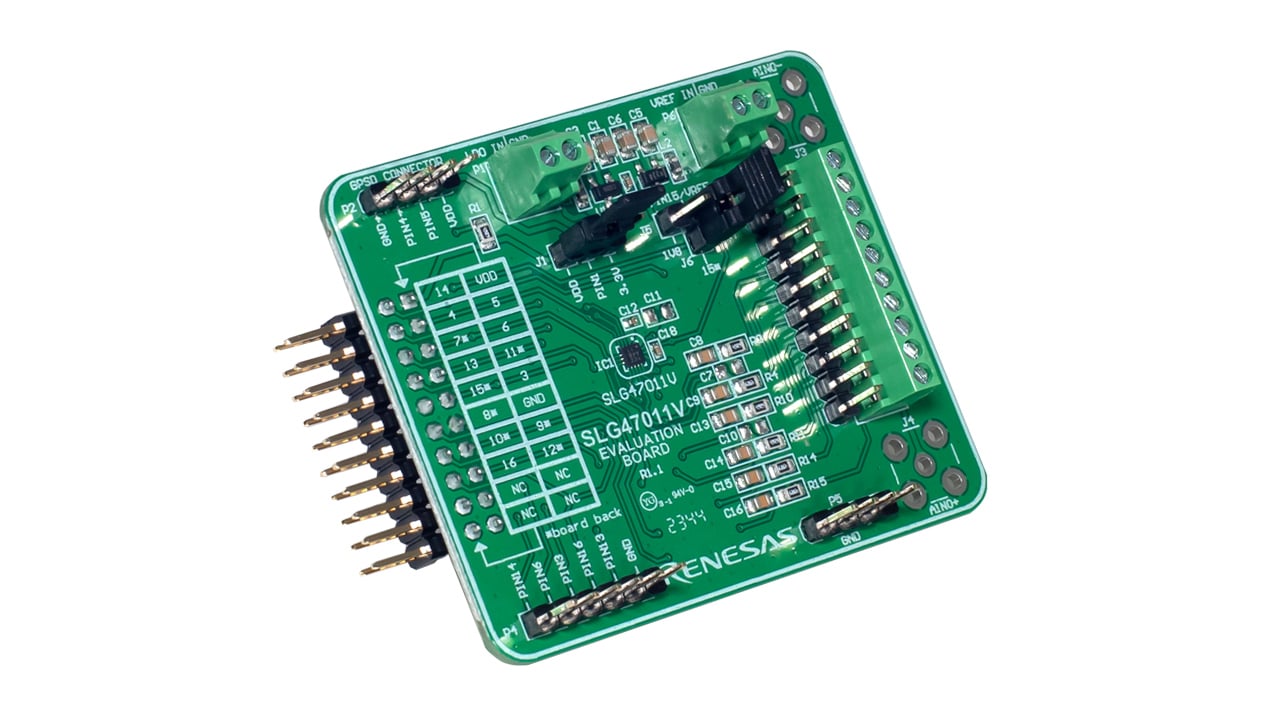 SLG47011V-EVB - AnalogPAK SLG47011評価ボード | Renesas ルネサス SLG47011V-EVB - AnalogPAK SLG47011評価ボード | Renesas ルネサス