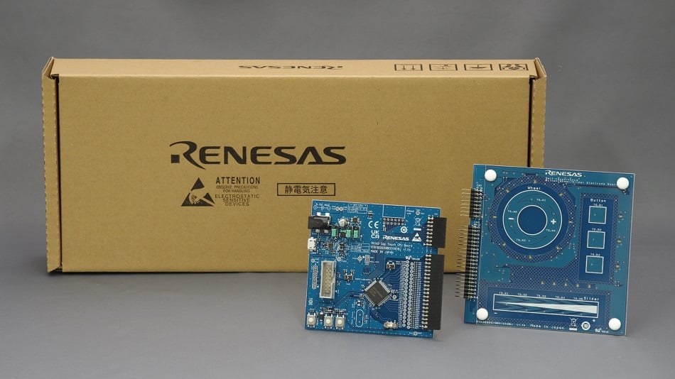 RTK0EG0039S01001BJ - RX140搭載静電容量タッチ評価システム | Renesas