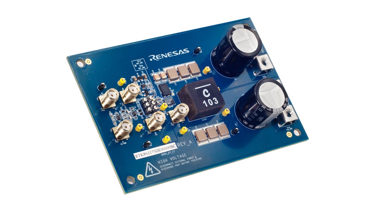 RTKP63175 - RPP63175 Low-Side Driver Evaluation Board with RTKP63175 - RPP63175 Low-Side Driver Evaluation Board with