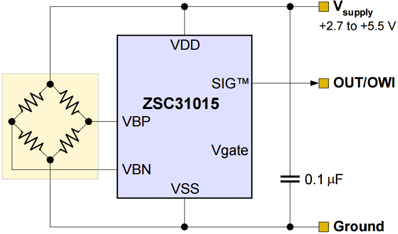 ZSC31015 - Application Circuit