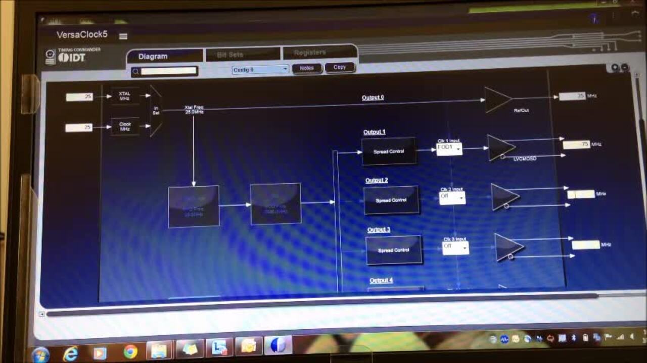 How to Program VersaClock - 5 Programmable Clock Generator by IDT