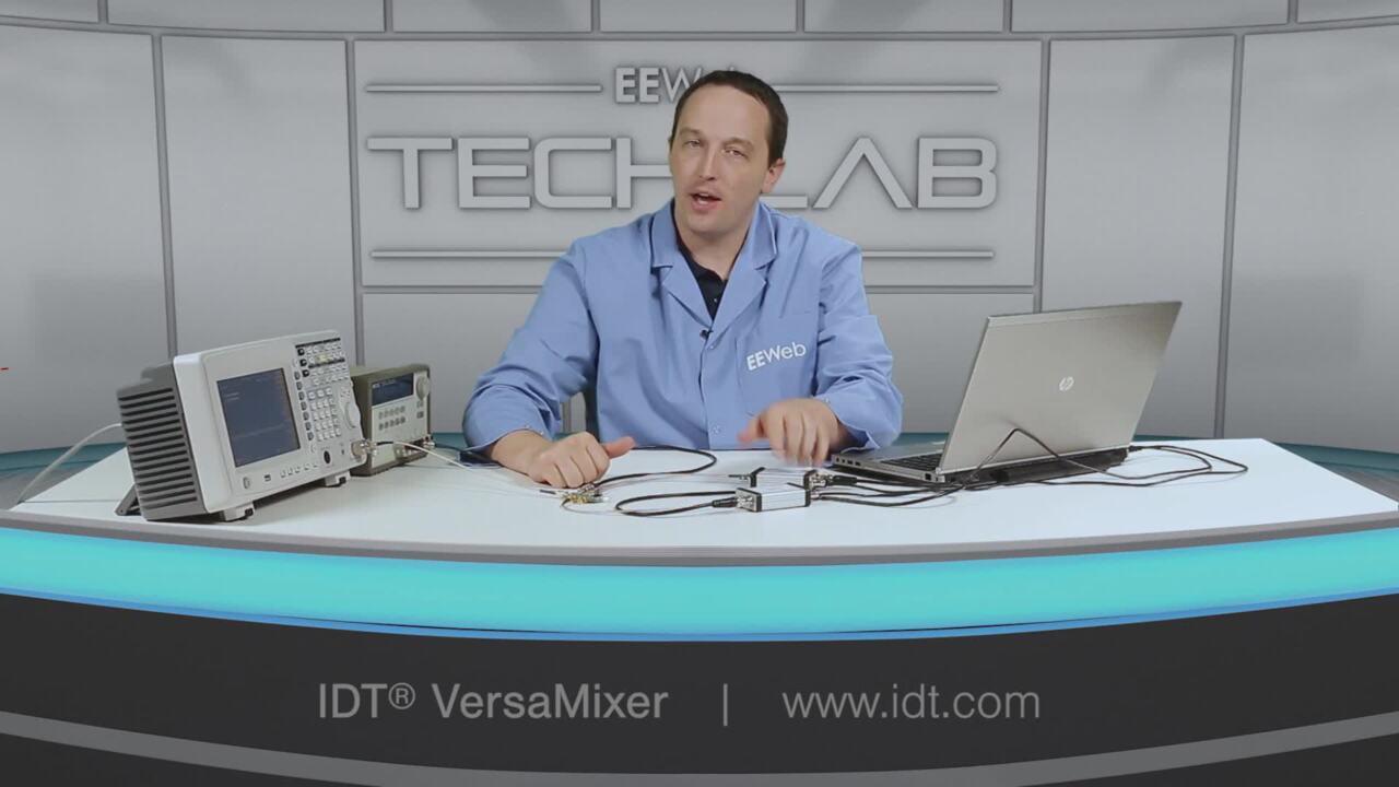 IDT Versamixer RF IF Mixer Demonstration