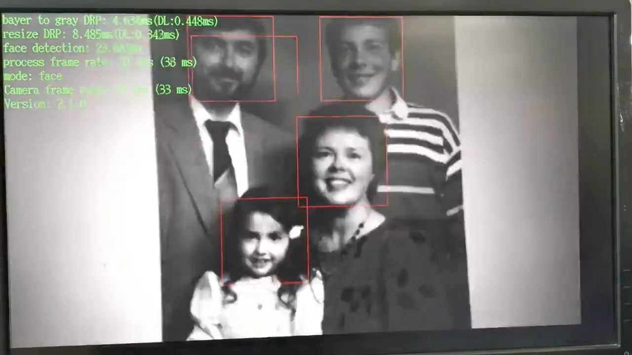 RZ/A2M Face Detection