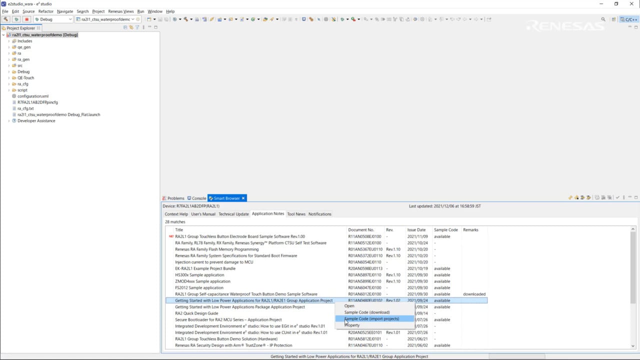 e² studio Tips - Easy Way To Find Sample Code and Use It Right Away (Using Smart Browser)