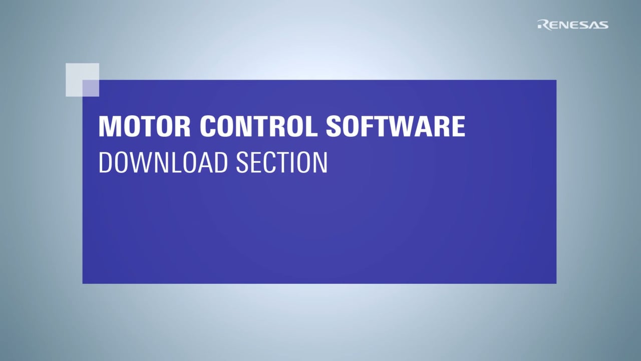 Motor Control Software: How to Download