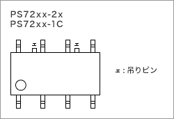 吊りピンとリードは接触させないで使用してください.