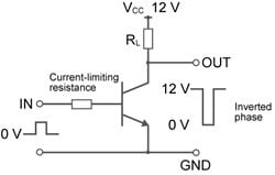 Figure 6: Transistor Operating as a Switch