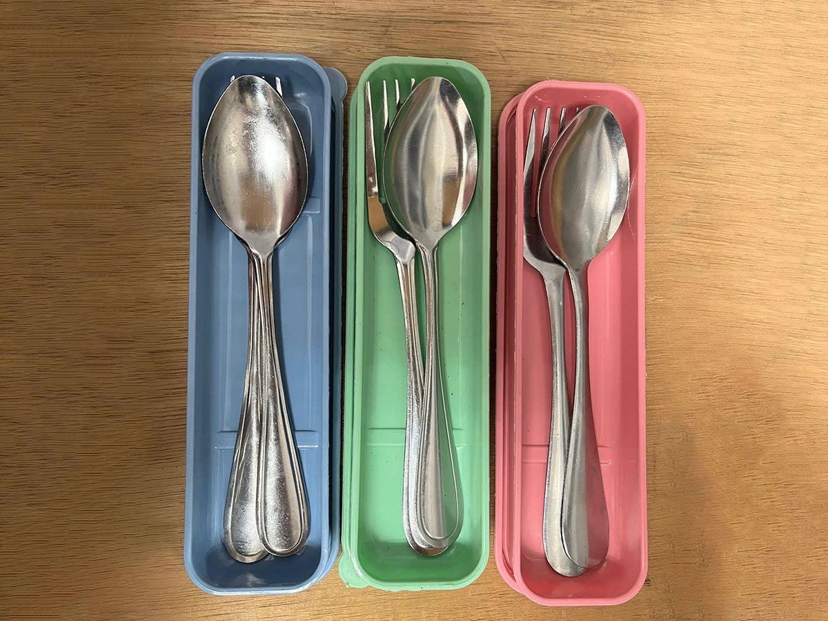 Replace plastic cutlery with metal in 2021 (Penang FIZ2 Factory)