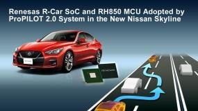 Renesas R-Car and RH850 Adopted by ProPILOT 2.0 in the New Nissan Skyline 