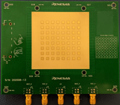 28GHz 8x8 アレイアンテナ
