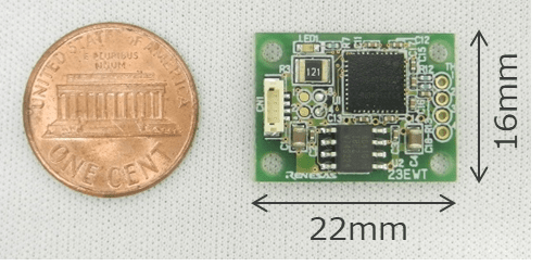 RX23E-A coin and board