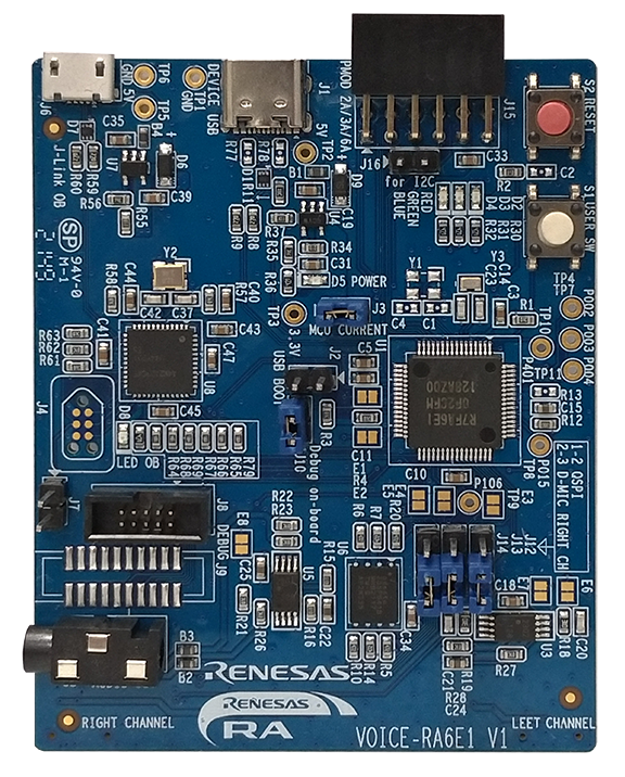 VUI RA6E1 front isolated