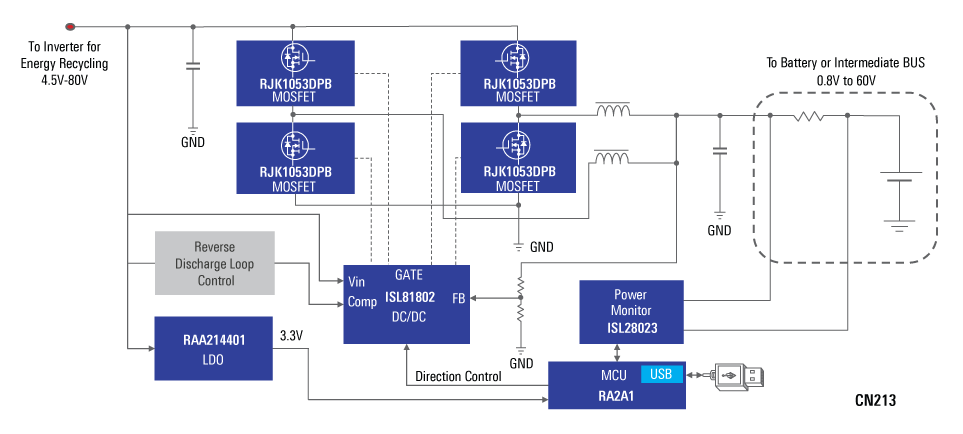 DC/DC Energy Recycling System