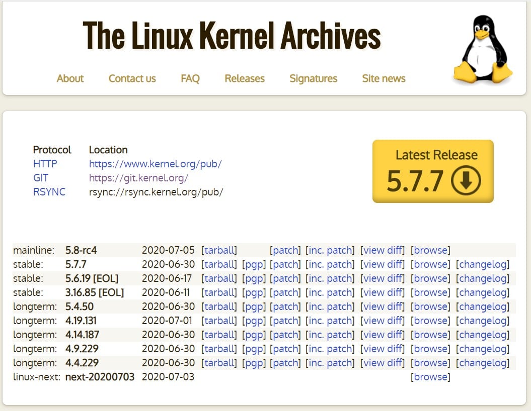 linux-kernel-archives
