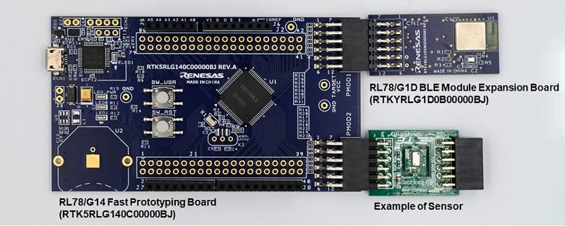 RL78/G14 Fast Prototyping Board