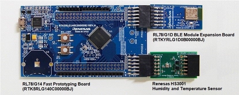 RL78/G14 Fast Prototyping Board