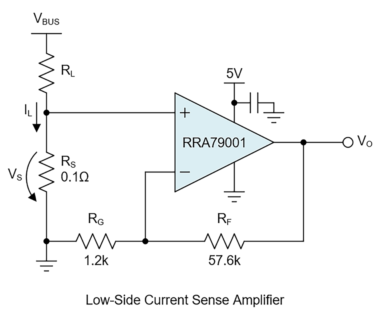 RRA79001 Typical Application Circuit Diagram