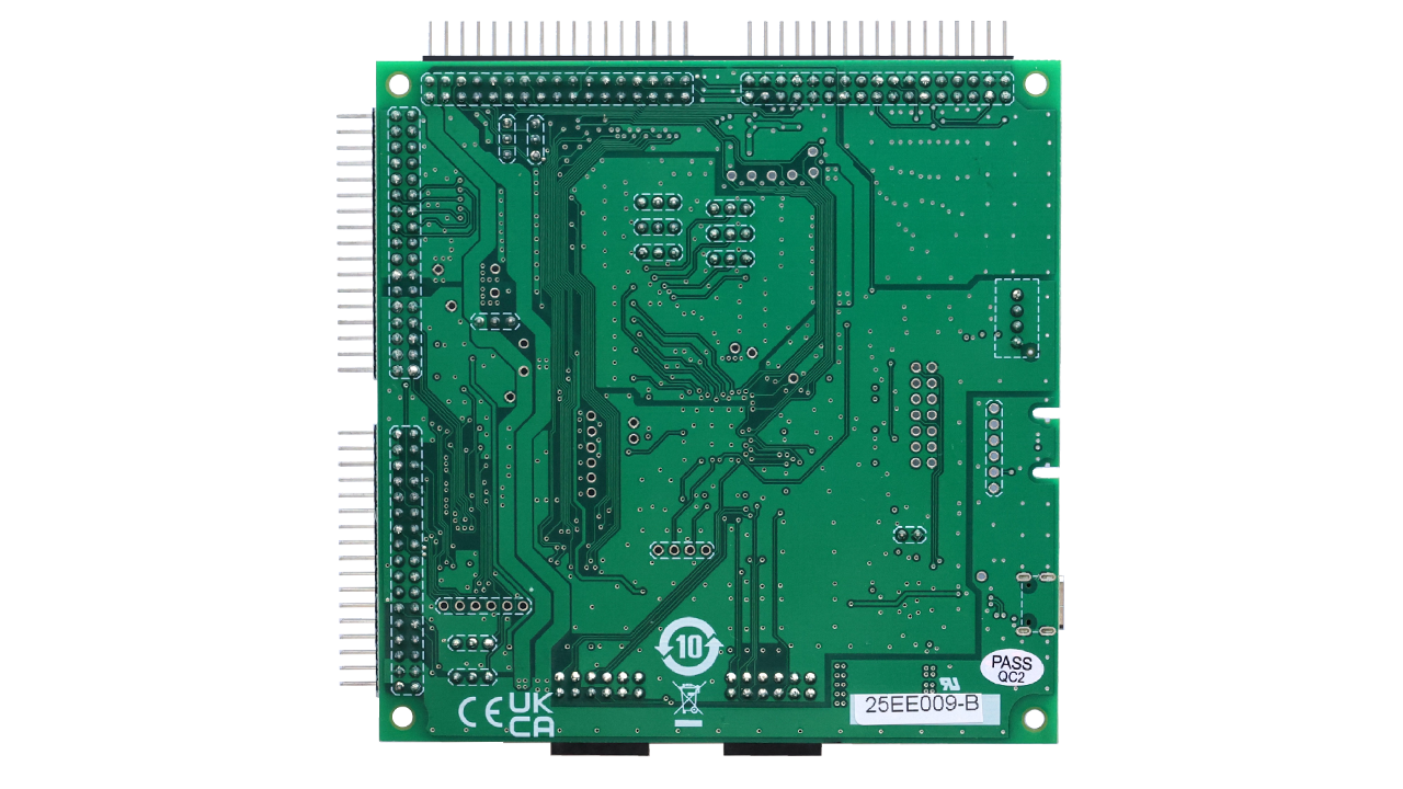 Close MCB-RX26T Type A CPU Board for RX26T MCU Group - Bottom