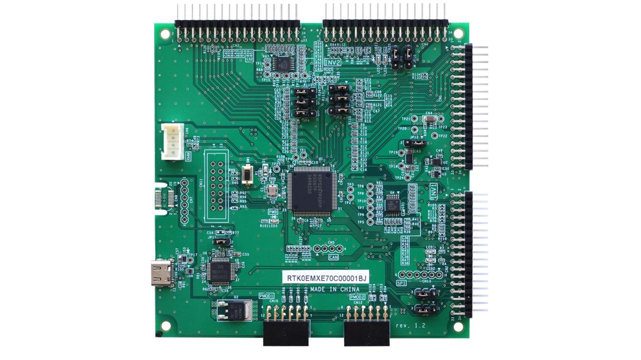 MCB-RX26T Type A CPU Board for RX26T MCU Group - Top