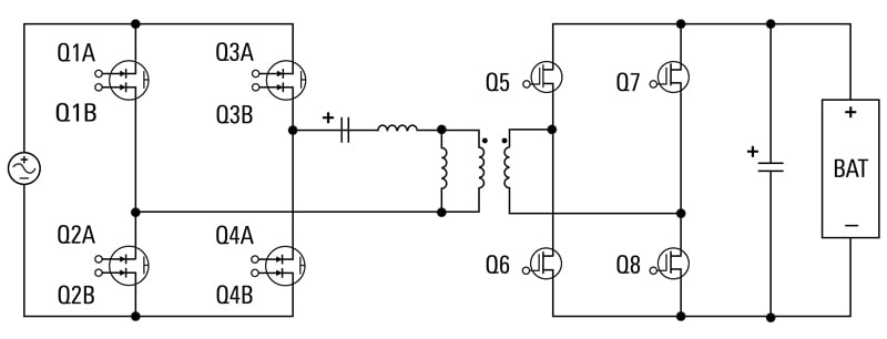 Single-Stage OBC DC/DC Diagram Single-Stage OBC DC/DC Diagram