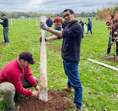 Tree Planting for River Restoration