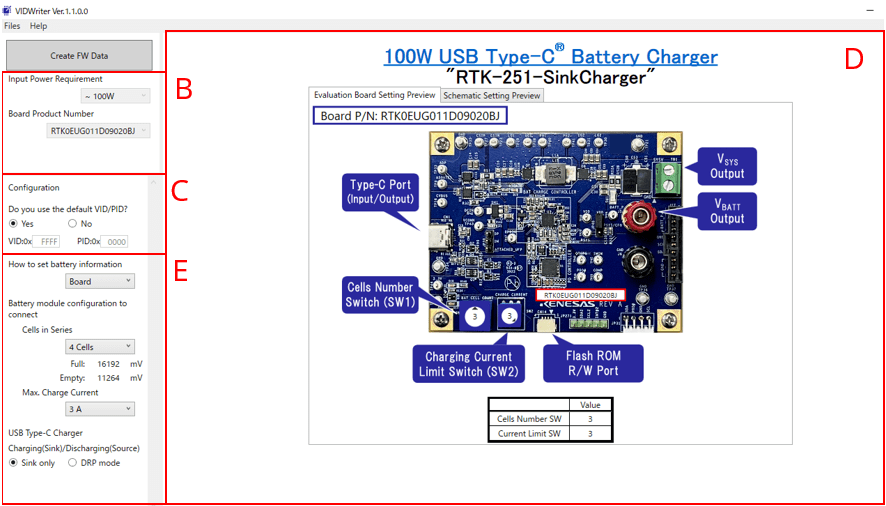 USB-C Charging ソリューションのInstruction Tool 「VIDWriter」