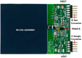 P9415-R-EVK - Evaluation Board assembled with Coil