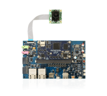e-con e-CAM20_CURZ with Renesas RZ/V2L Evaluation Board - Top