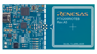 PTX205RIOTEB Evaluation Board - Top
