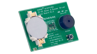 DC/DC Boost Converter & Buzzer Driver Reference Design Board