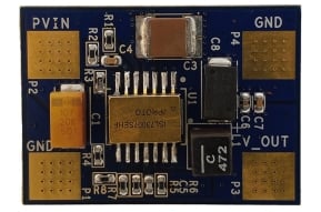ISL73007SEHDEMO3Z Radiation Hardened Small Form Factor 3A Point-of-Load Regulator Demonstration Board - Top