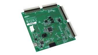 Angled view of MCB-RX14T board.