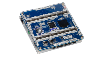 Angled view of Y-ASK-RH850U2C4 board.