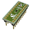 SLG46108V-DIP Prototyping Board