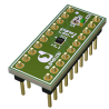 SLG46110V-DIP Prototyping Board