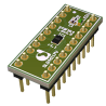 SLG46117V-DIP Prototyping Board