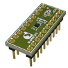 SLG46121V-DIP Prototyping Board