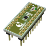 SLG46811V-DIP Prototyping Board