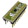 SLG46826V-DIP Prototyping Board