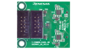 The top view of the Y-COMMON-CANXL extension board.