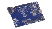 Angled view of FPB-RA0E3 board.