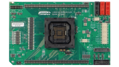 Top view of Y-RH850-U2C-404PIN-PB-T1-V1 board.