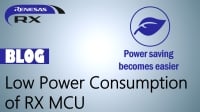 Low Power Consumption of RX MCU