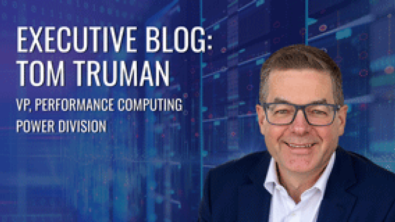 Main blog image for the "When It Comes to Powering AI Data Centers, GaN Is Taking Center Stage" blog.