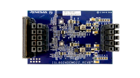 ISL8024DEMO2Z Power Module for AMD RFSoC Applications Demonstration Board - Top