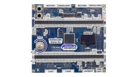 Y-ASK-RH850U2B6 Starter Board - Top