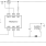 Diagram showing the RRW43110 used as a high-side synchronous rectification power switch for applications with VDS less than 145V. The circuit includes an auxiliary winding that provides the charging path, highlighting gate drive, current flow, and the SR control loop.