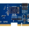 Photo of the top of the ForgeFPGA Socket Card #2 board.